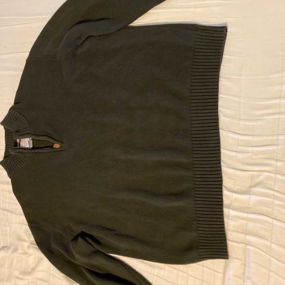 Xxl st John's bay sweater zip up